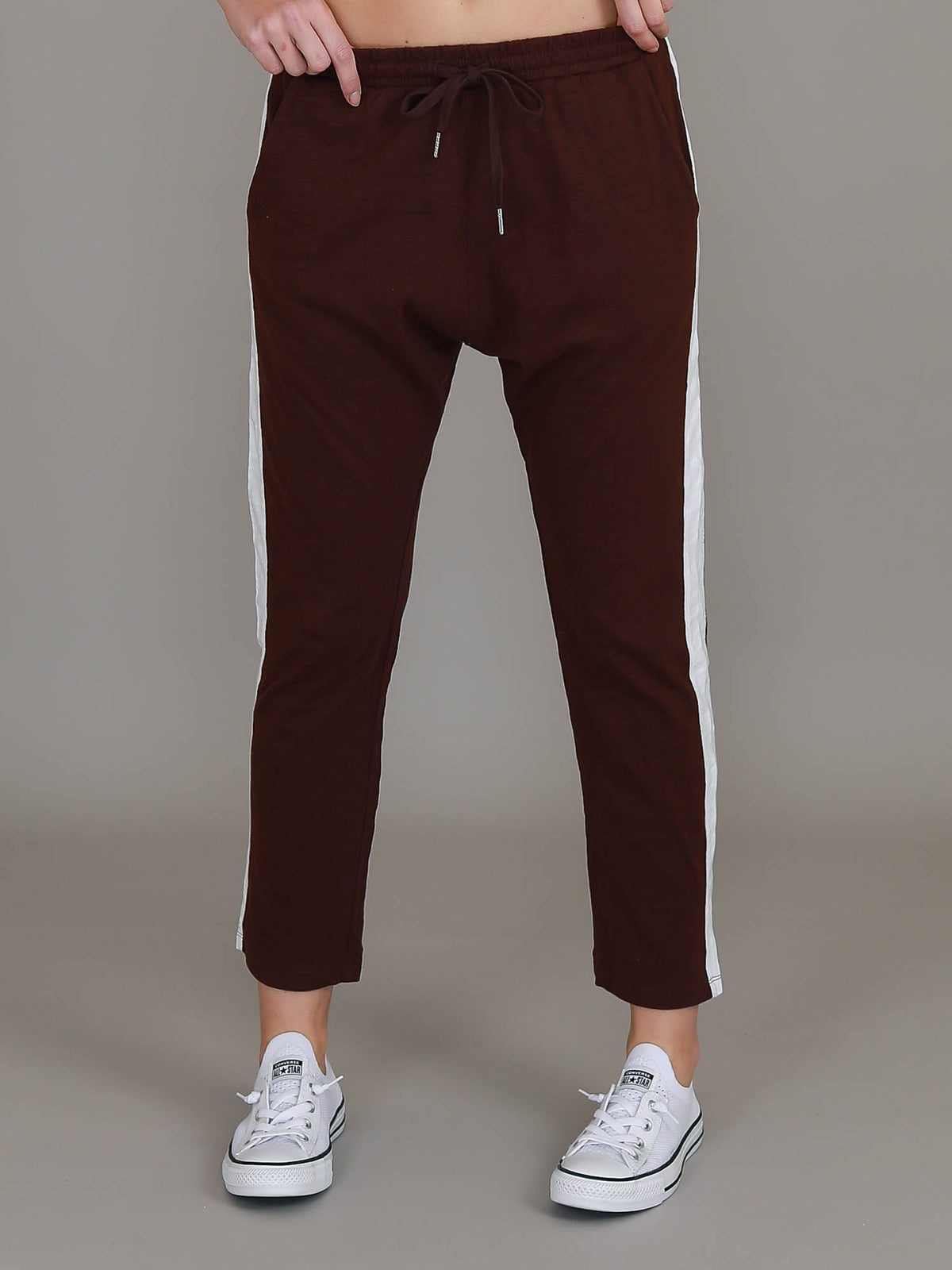 womens brown pants