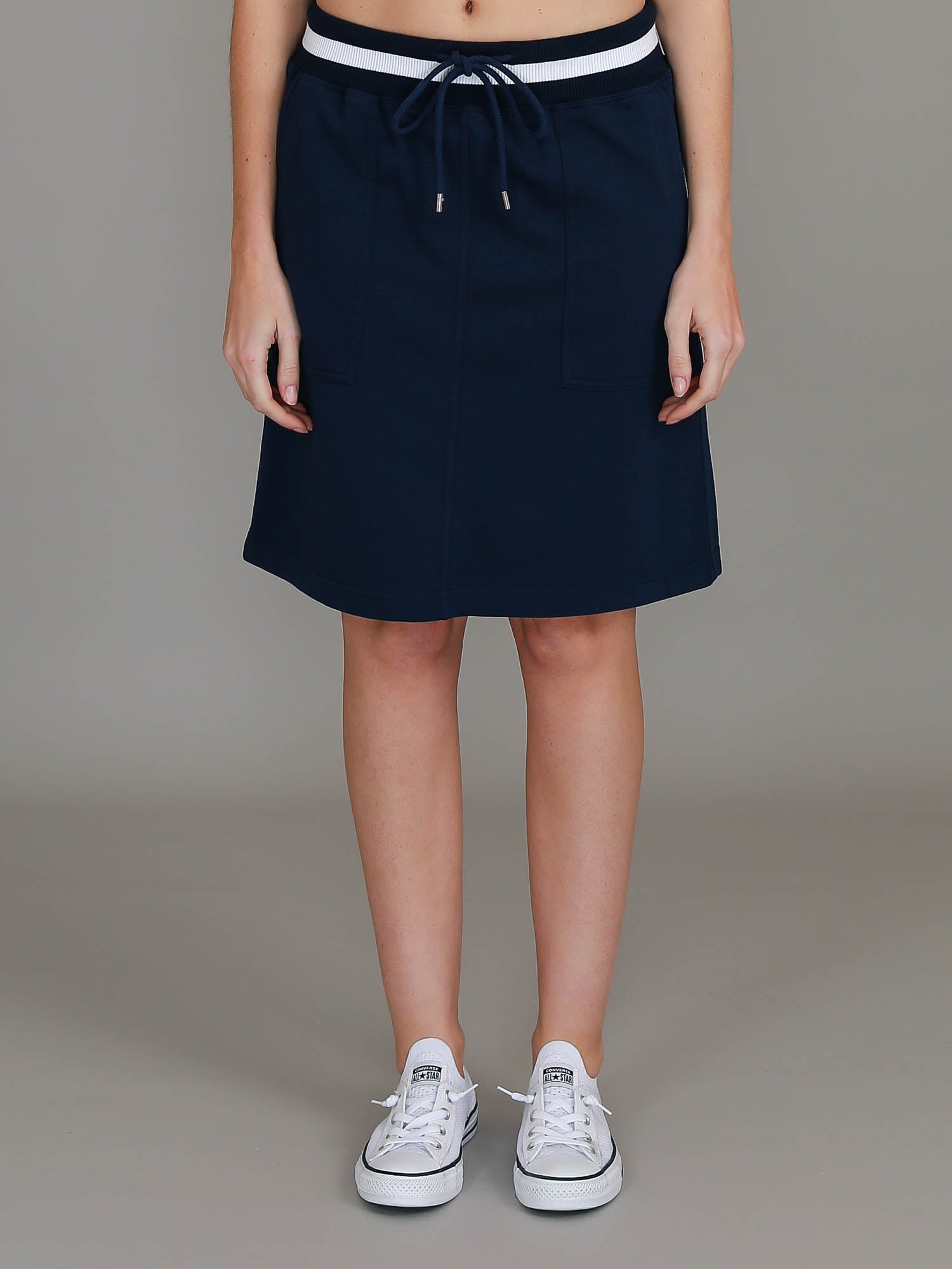 black cotton skirt #color_ink