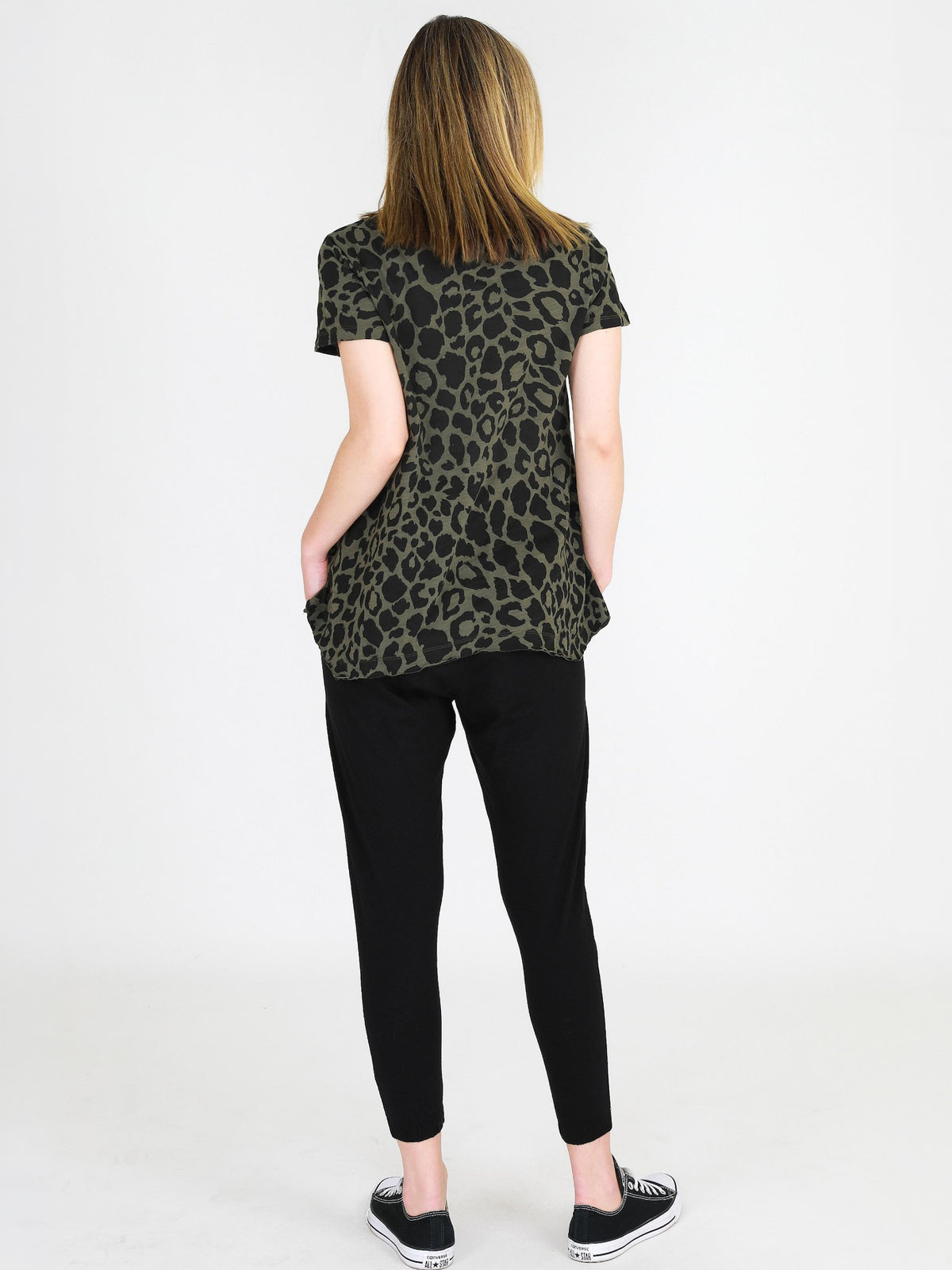 animal print tshirt #color_khaki
