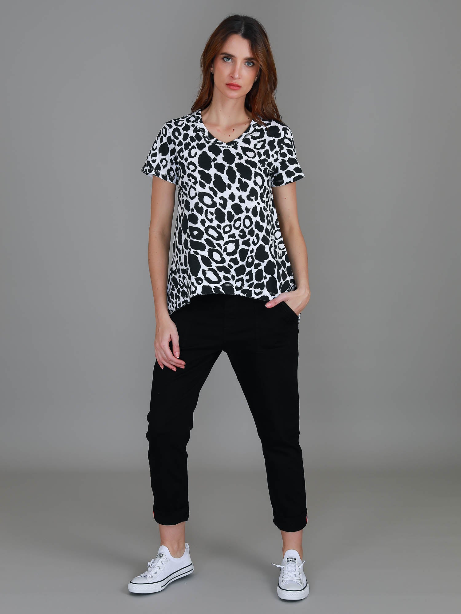 animal print tops for women #color_white