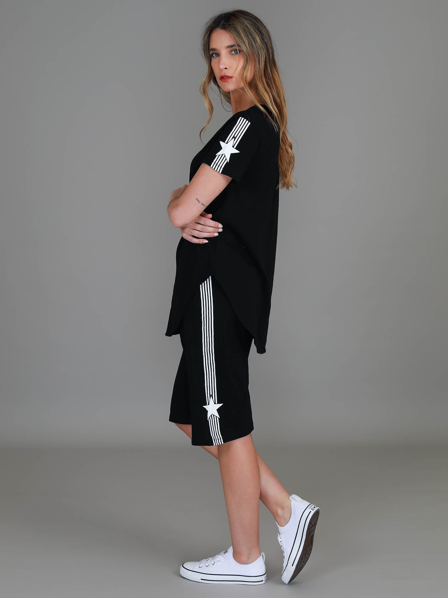 dressy black top #color_black