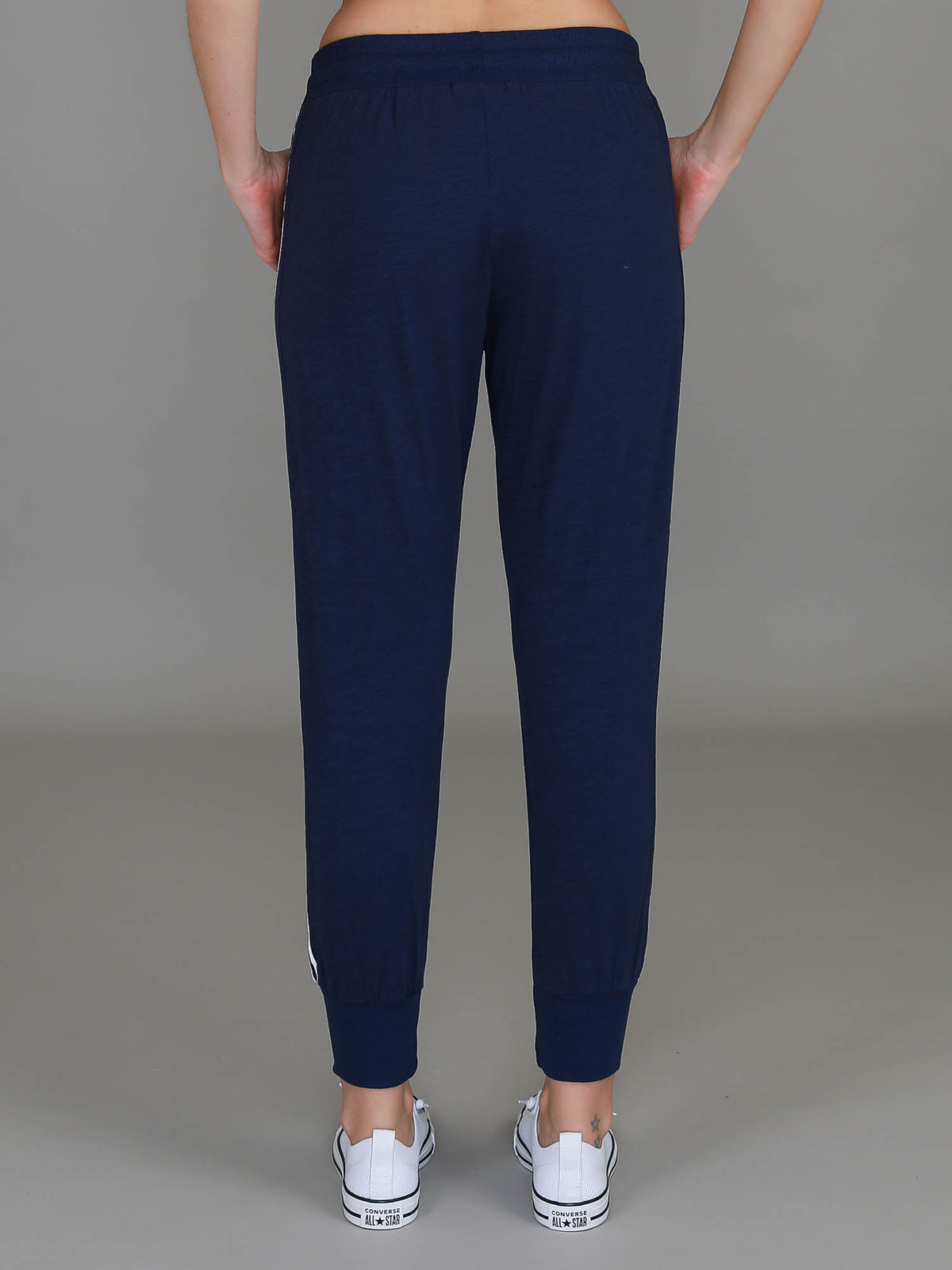 navy sports joggers