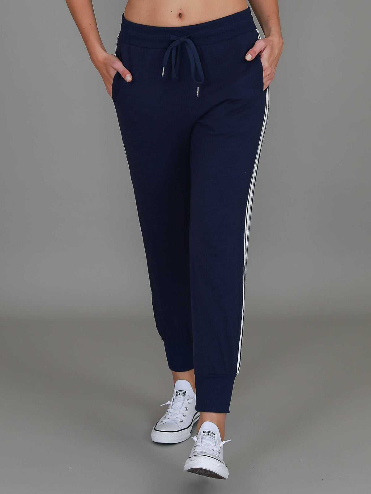 ink stripe joggers