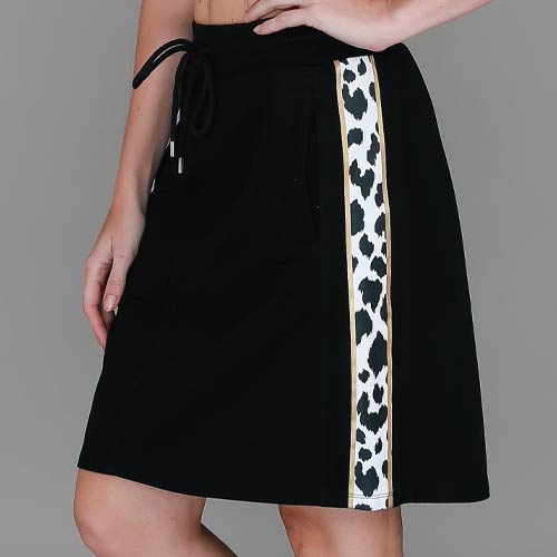 Coco Leopard Terry Skirt size guide