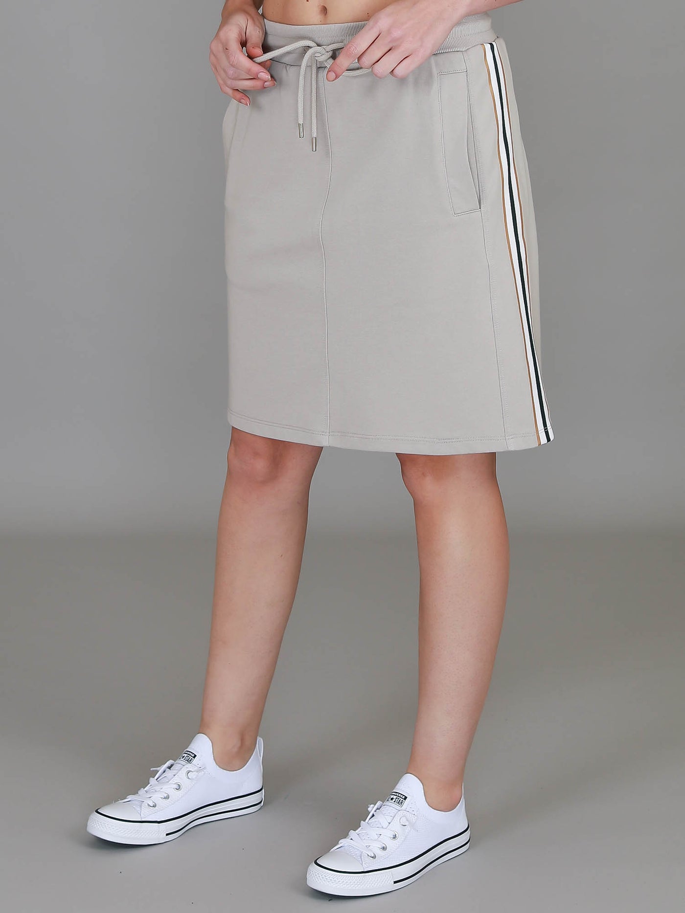 Cher Stripe Terry Skirt