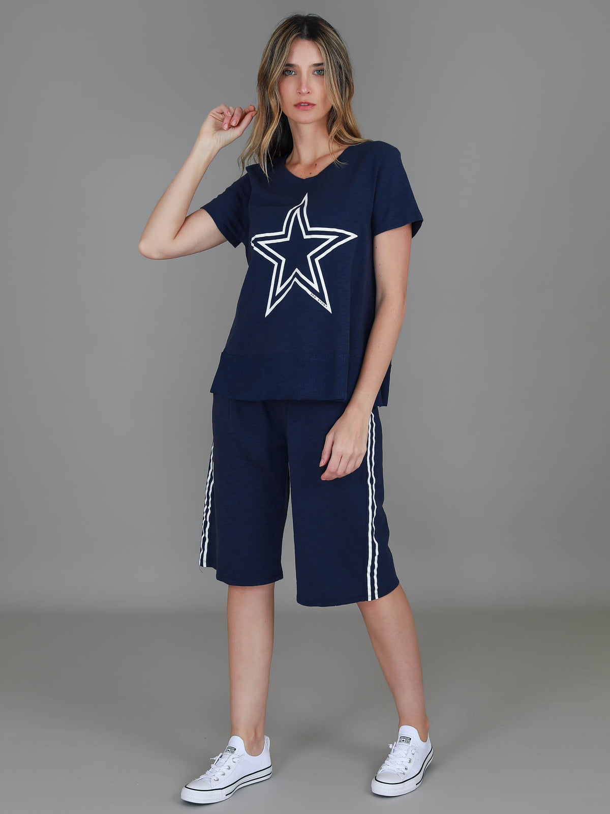 navy blue top women