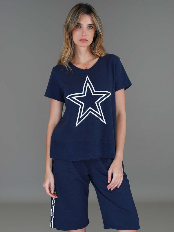Charlene Star Stripe T-Shirt