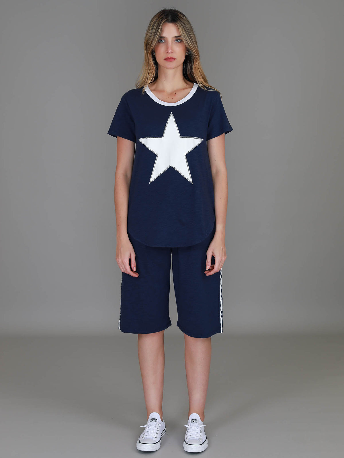 longline cotton t shirt