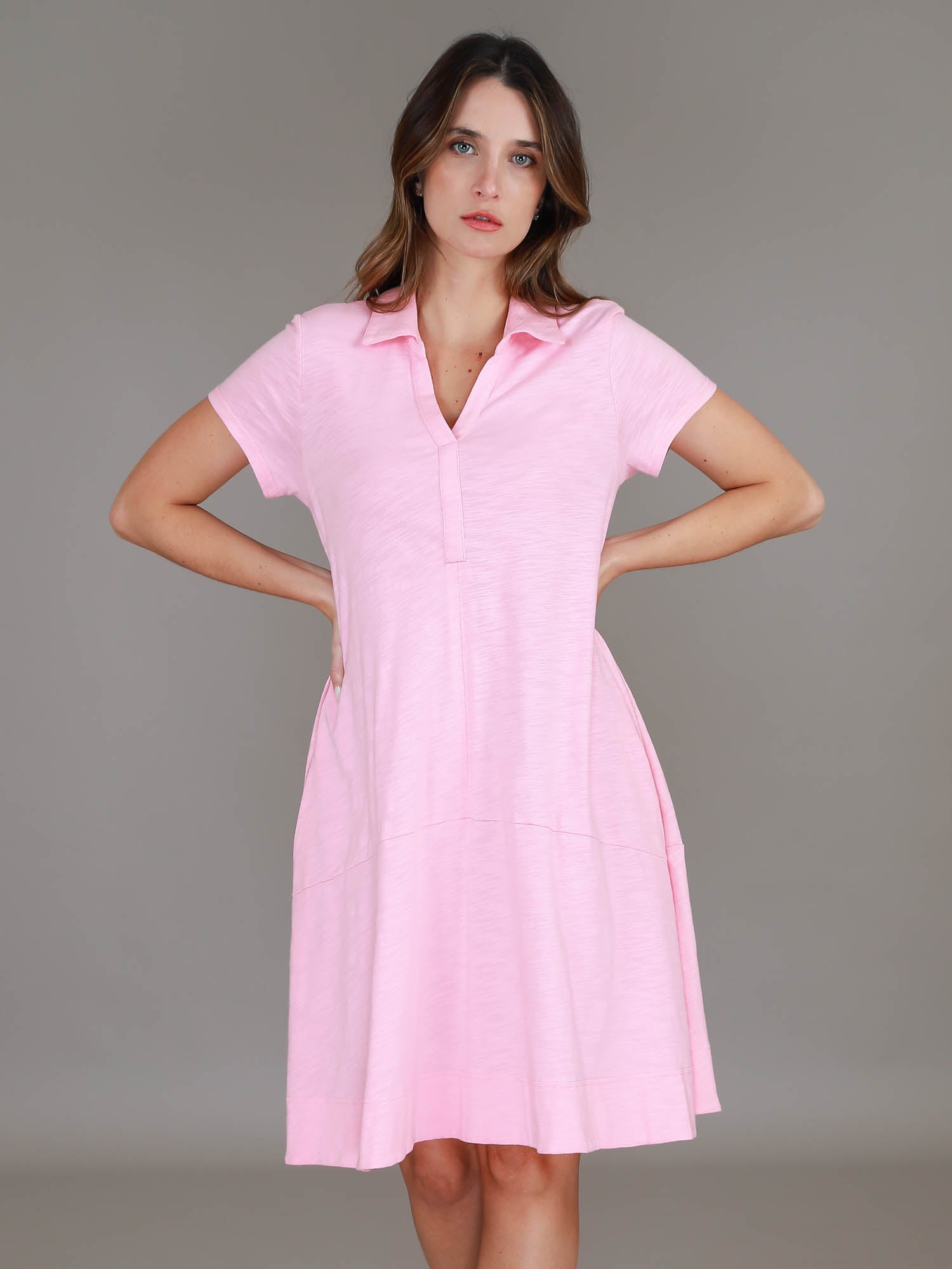 powder pink dress #color_powder pink