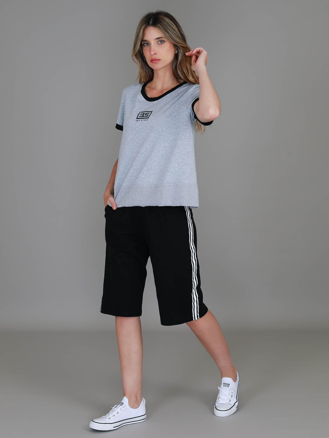 Charity Logo Print T Shirt