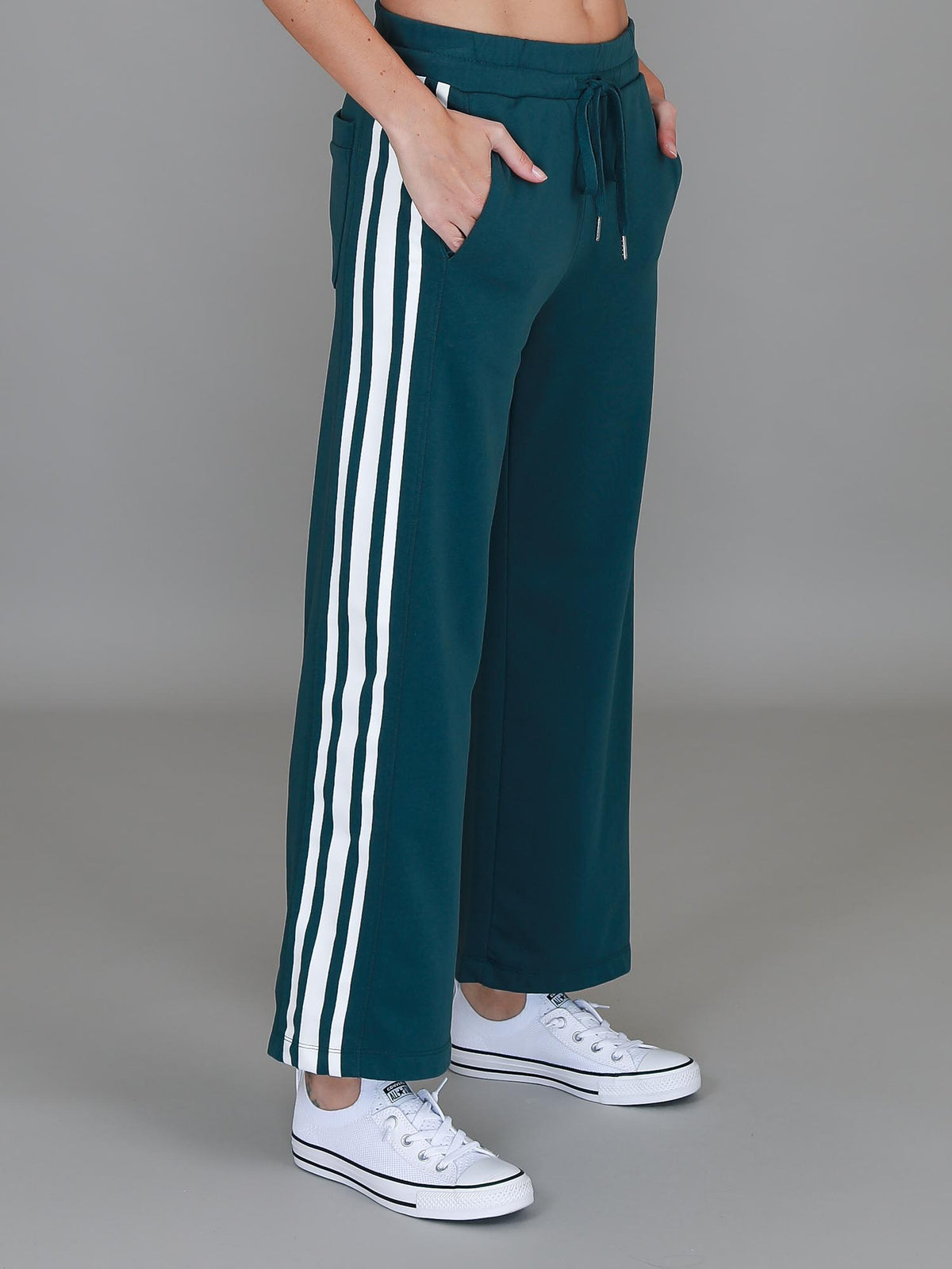 side stripe pants