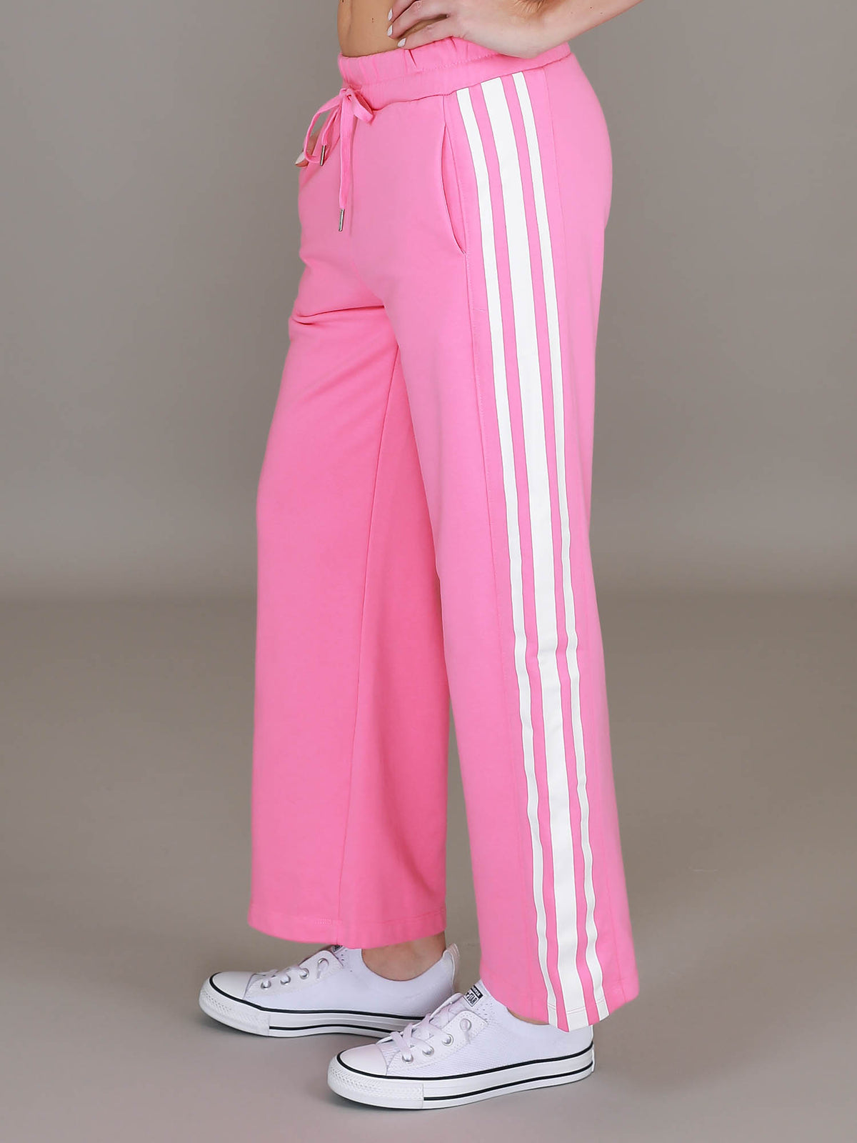 pink straight leg sweatpants #color_bubble gum