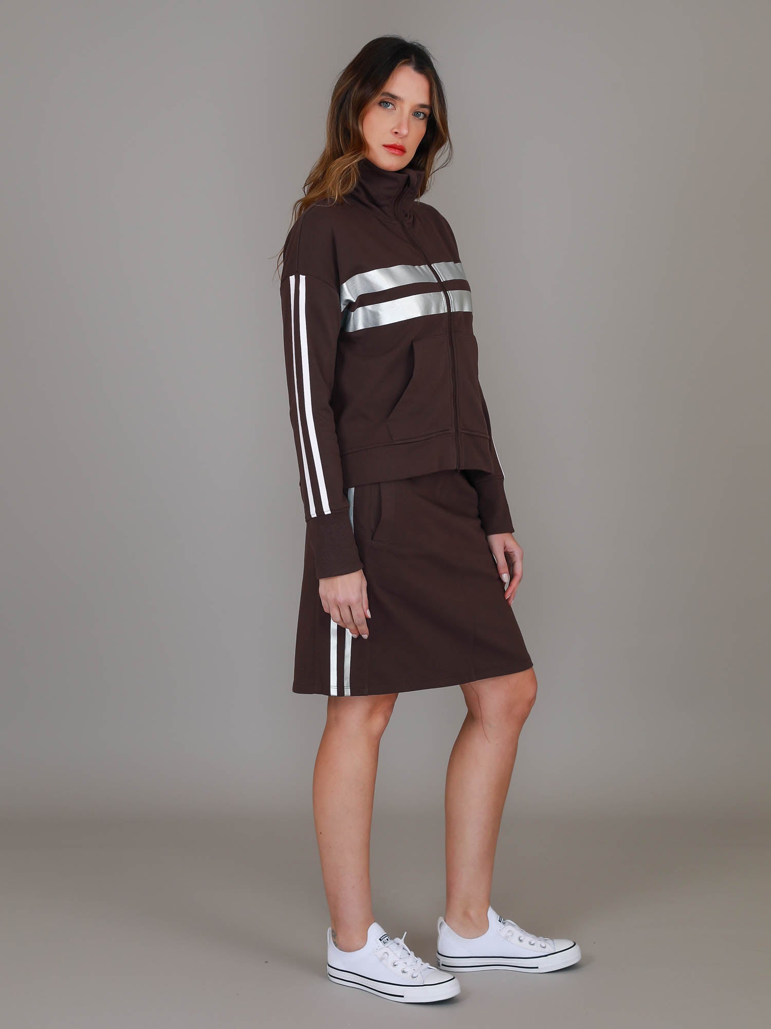 brown zip jacket #color_truffle