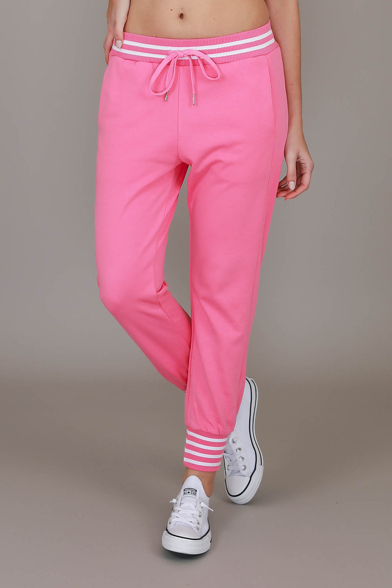 hot pink joggers #color_pop pink