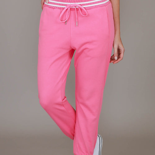 Fia | Women's Stripe Rib Sweatpants – Cotton French Terry size guide