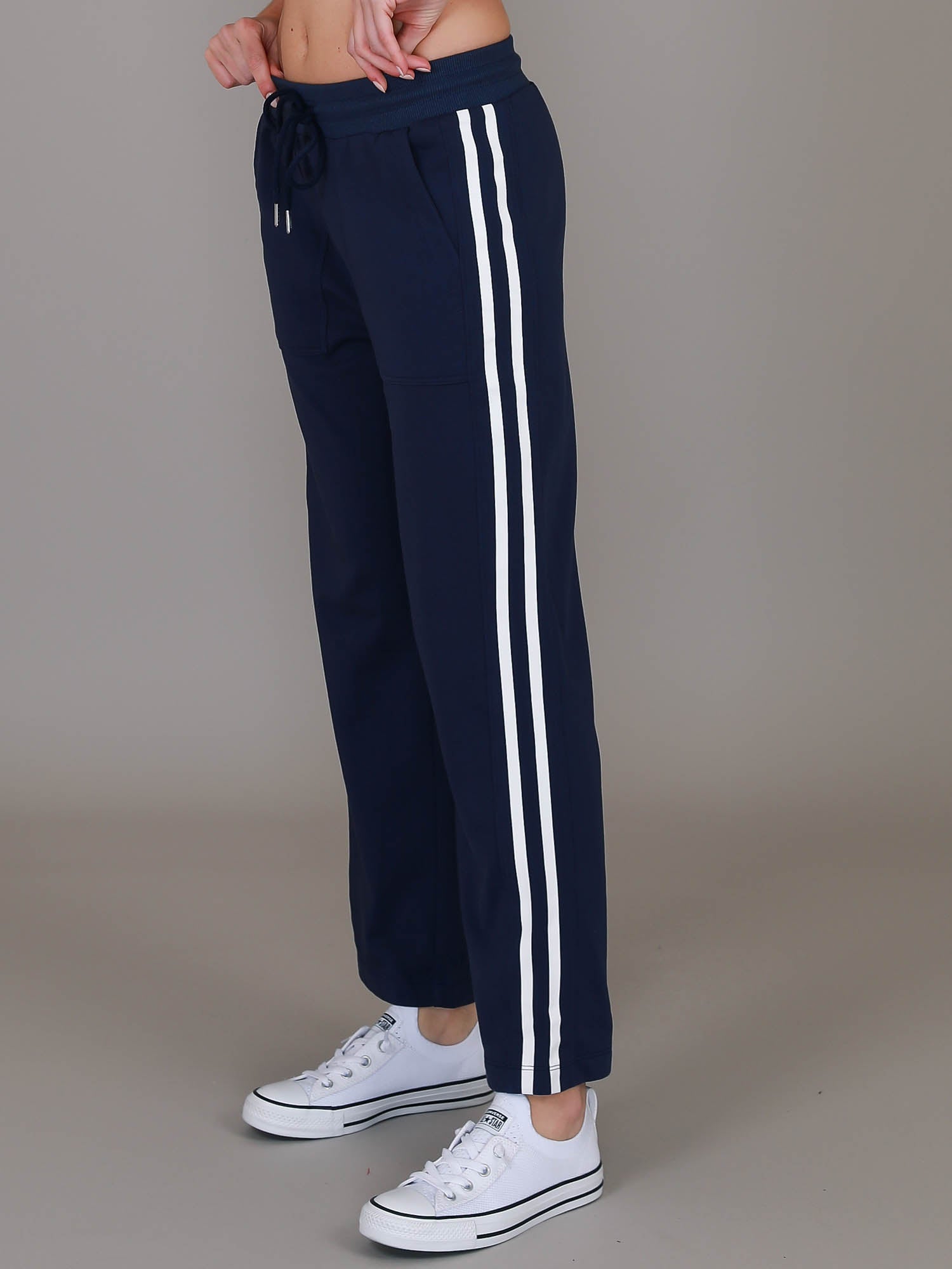 navy straight leg pants #color_ink drop