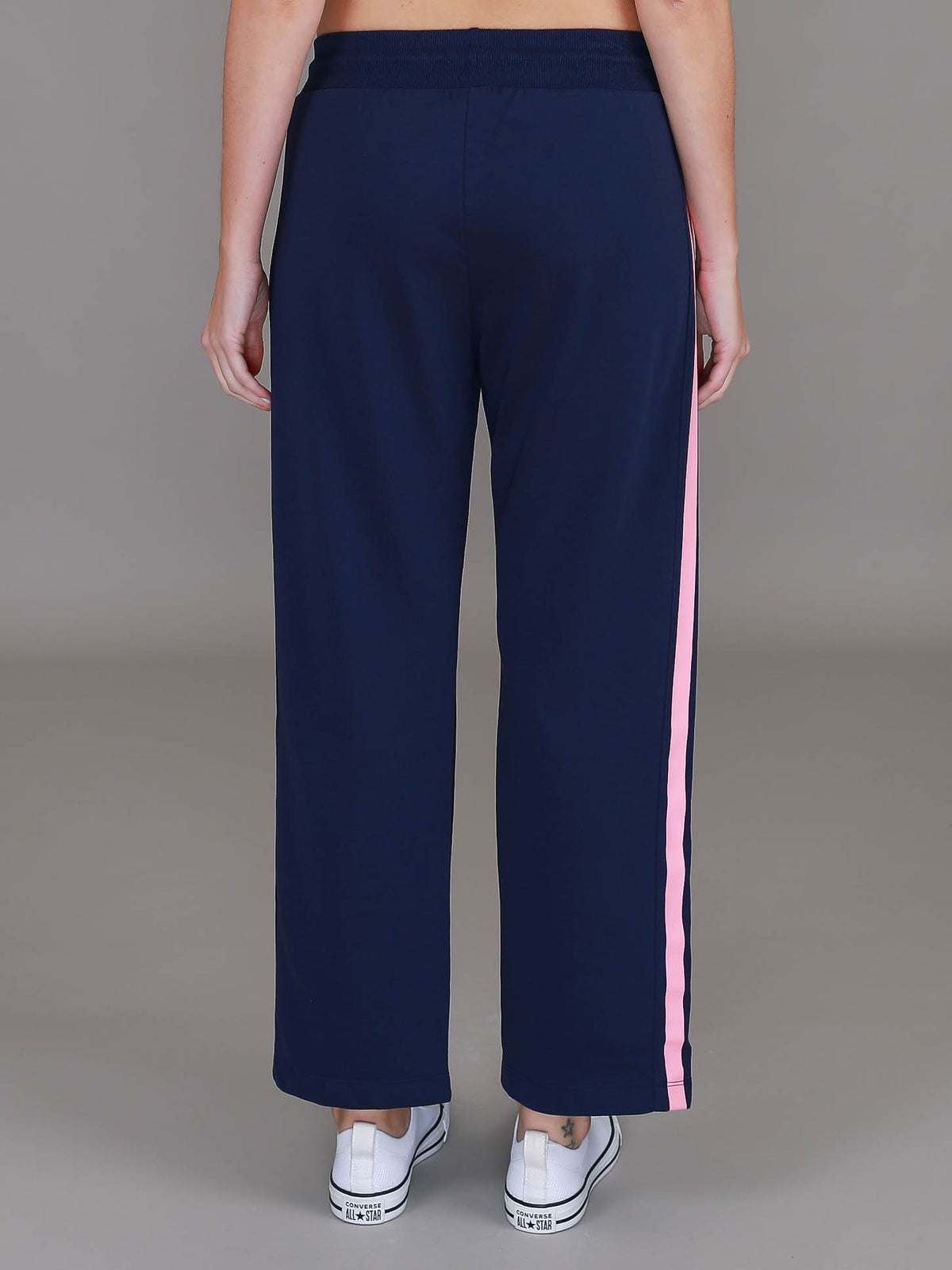 deep navy joggers women #color_deep navy/pink
