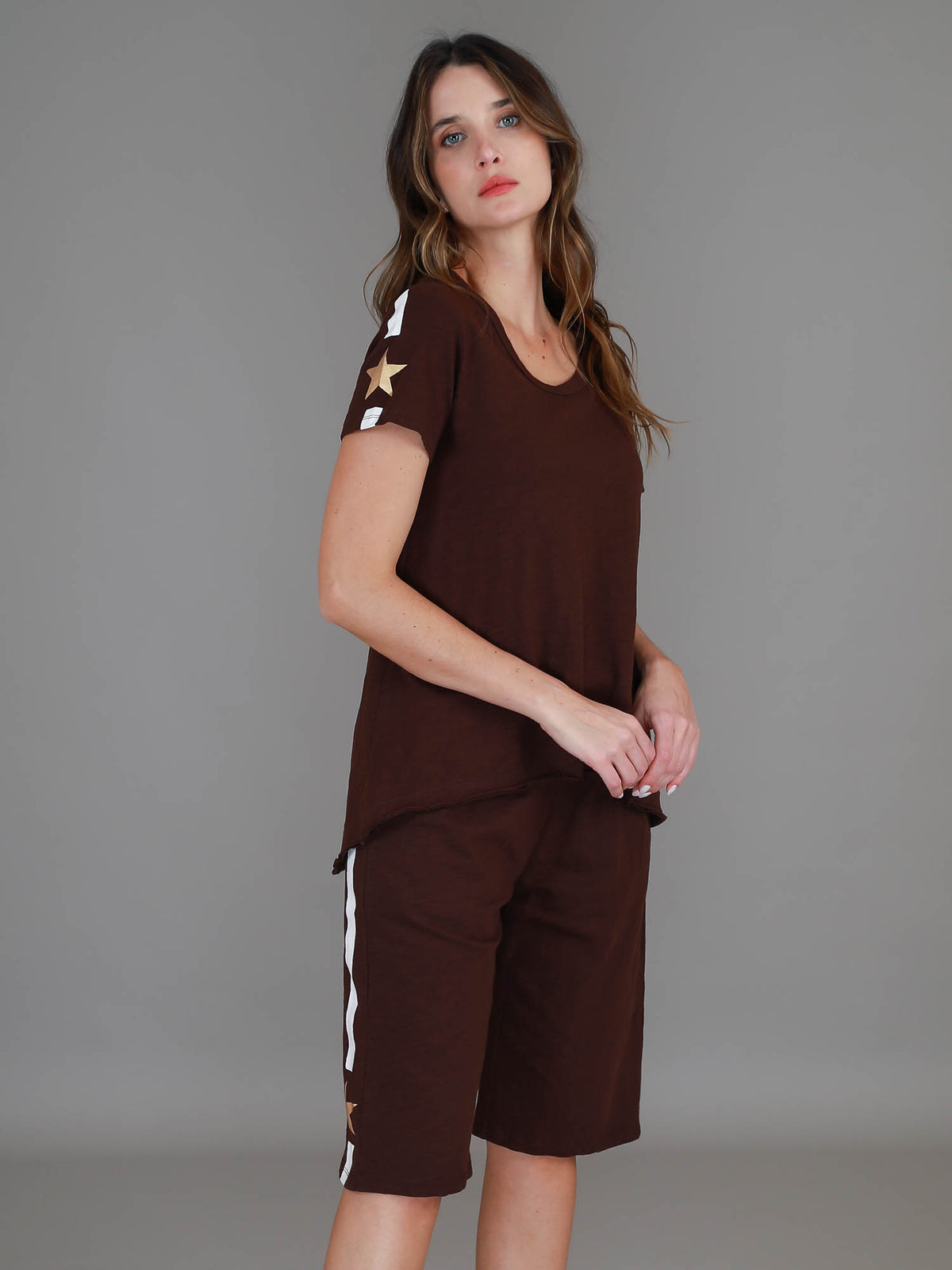 brown co ord set #color_truffle