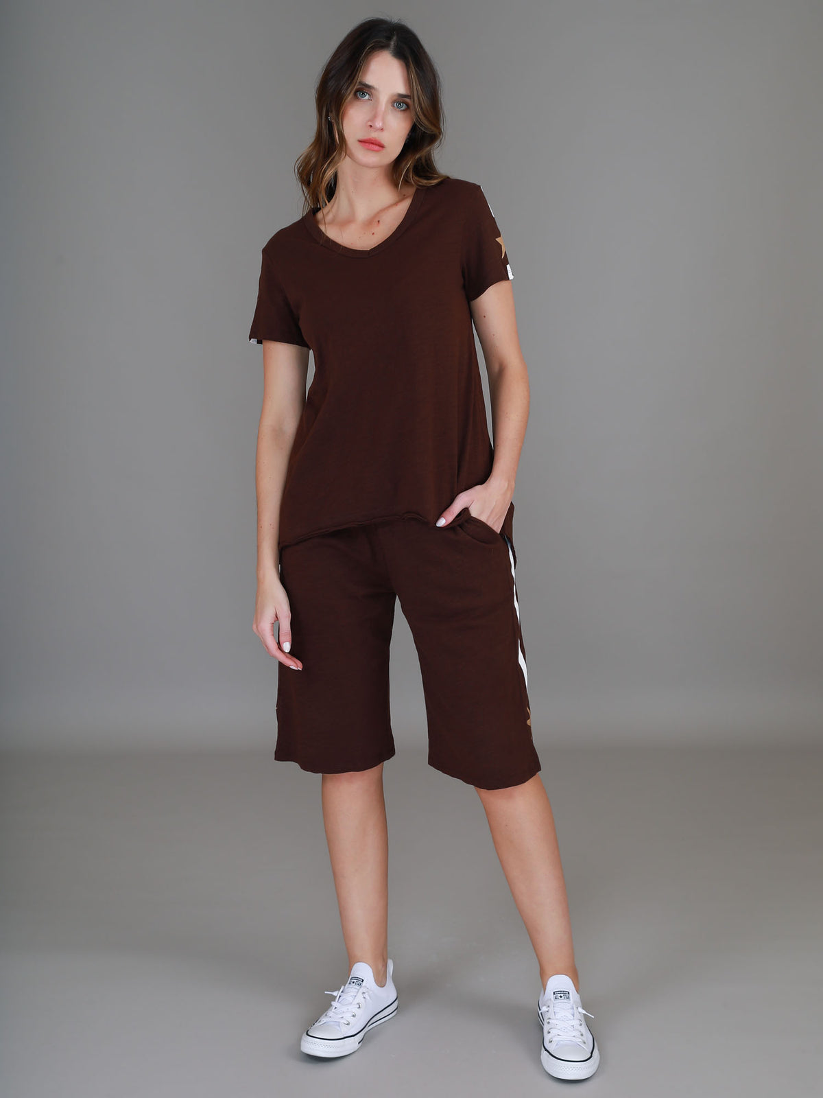 truffle stripe set women #color_truffle