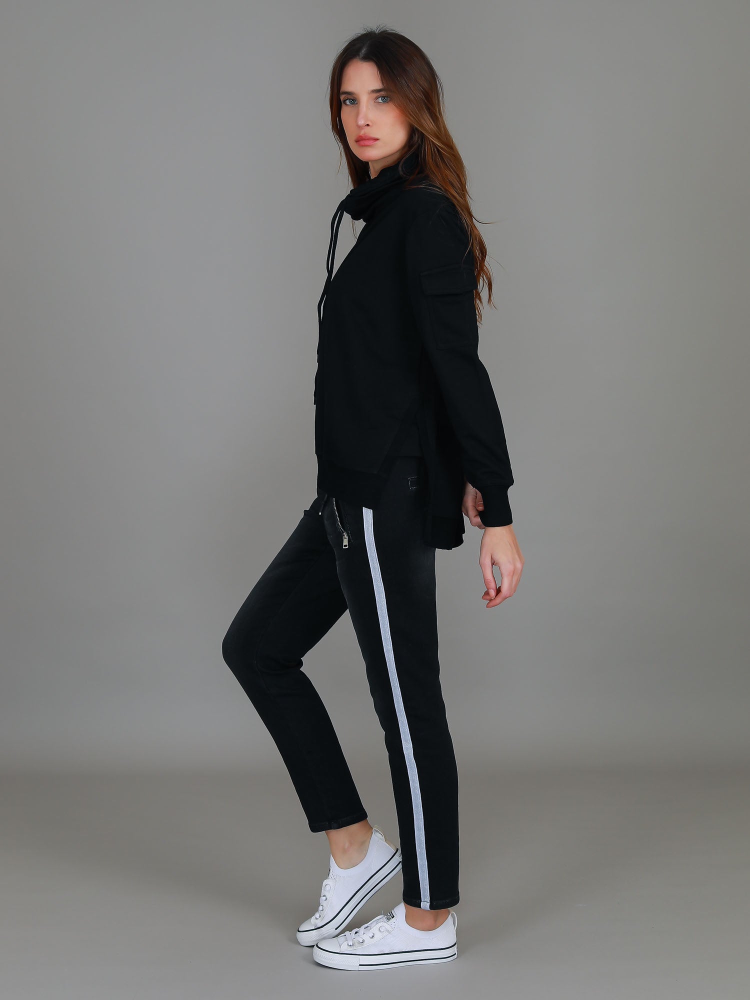 womens hoodie #color_black