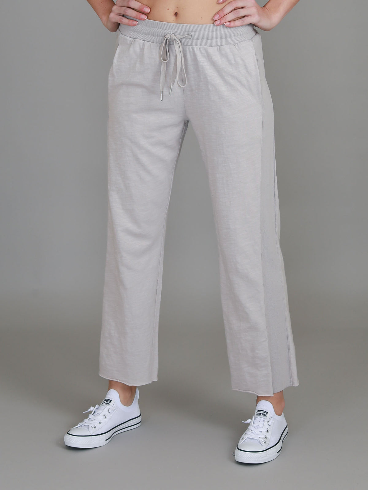 angora rib panel joggers