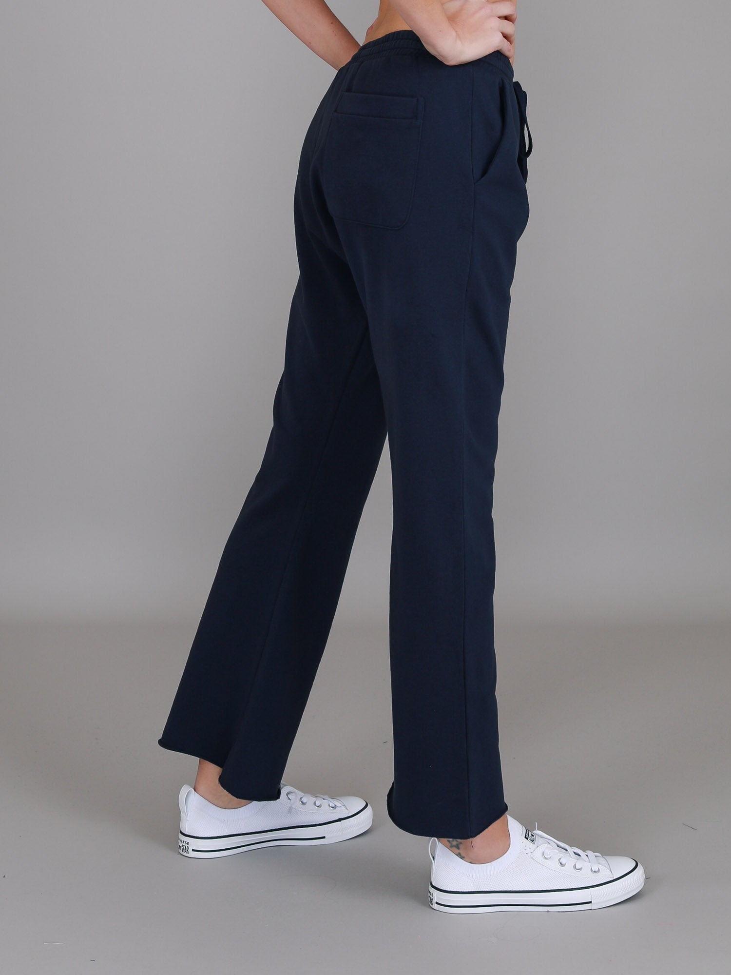 petite wide leg sweatpants #color_ink