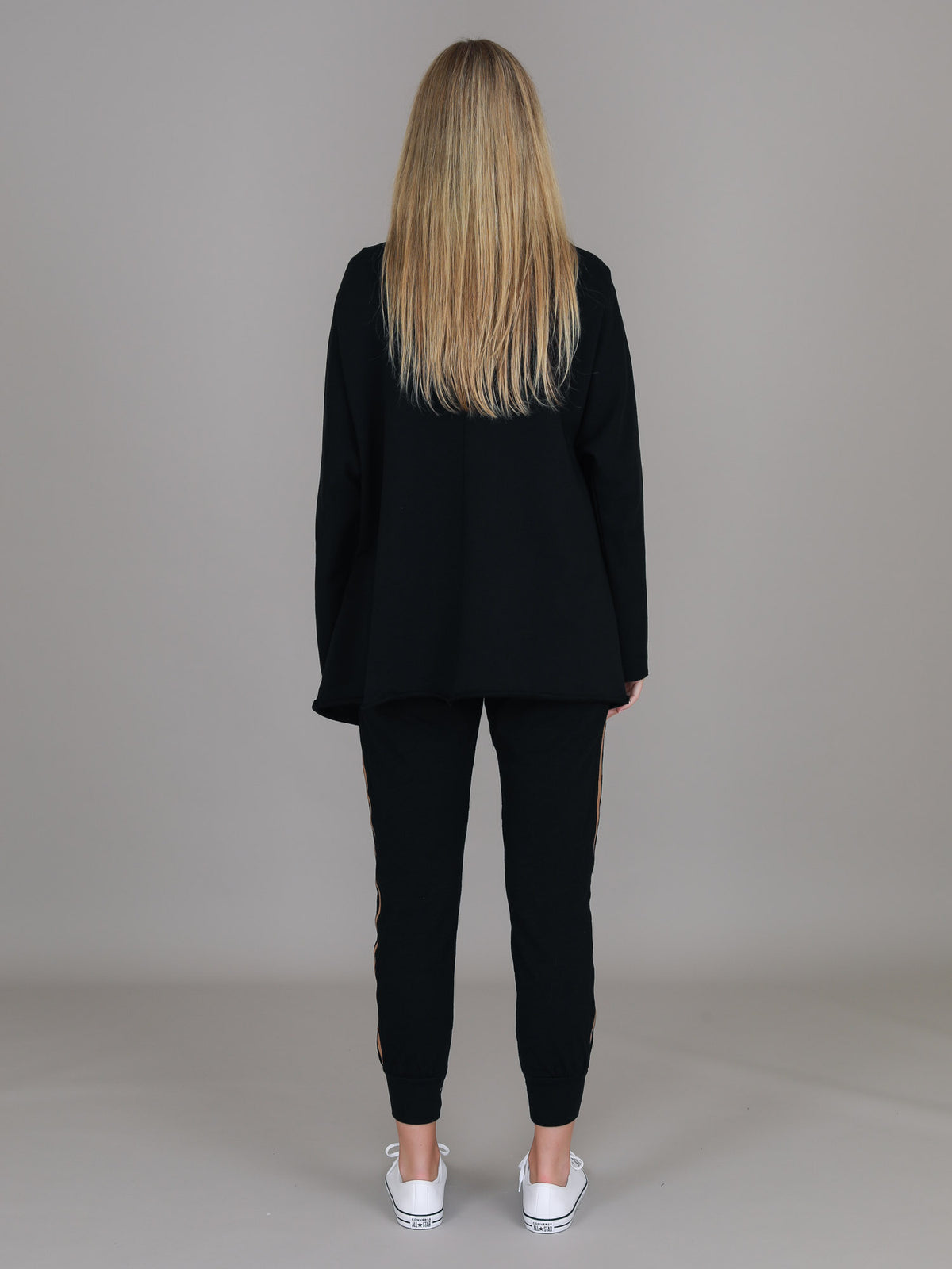 long black cardigan
