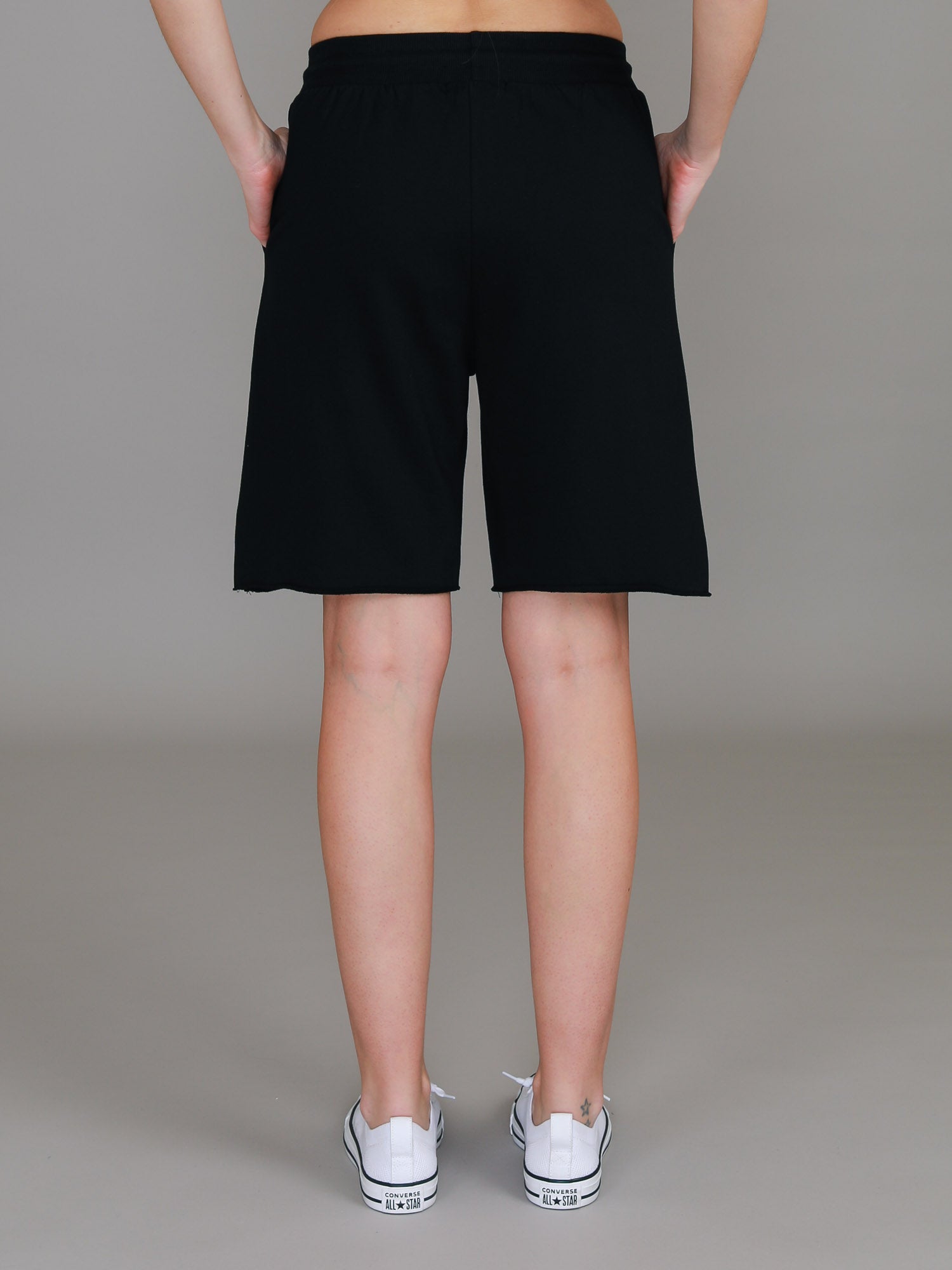 womens long shorts australia #color_black