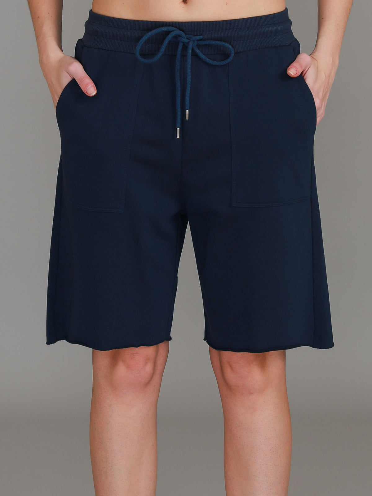 womens navy shorts