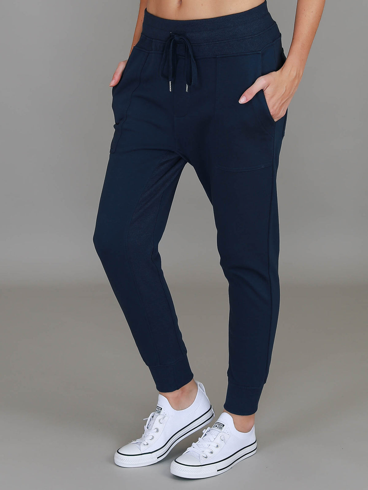 ink patch pocket joggers