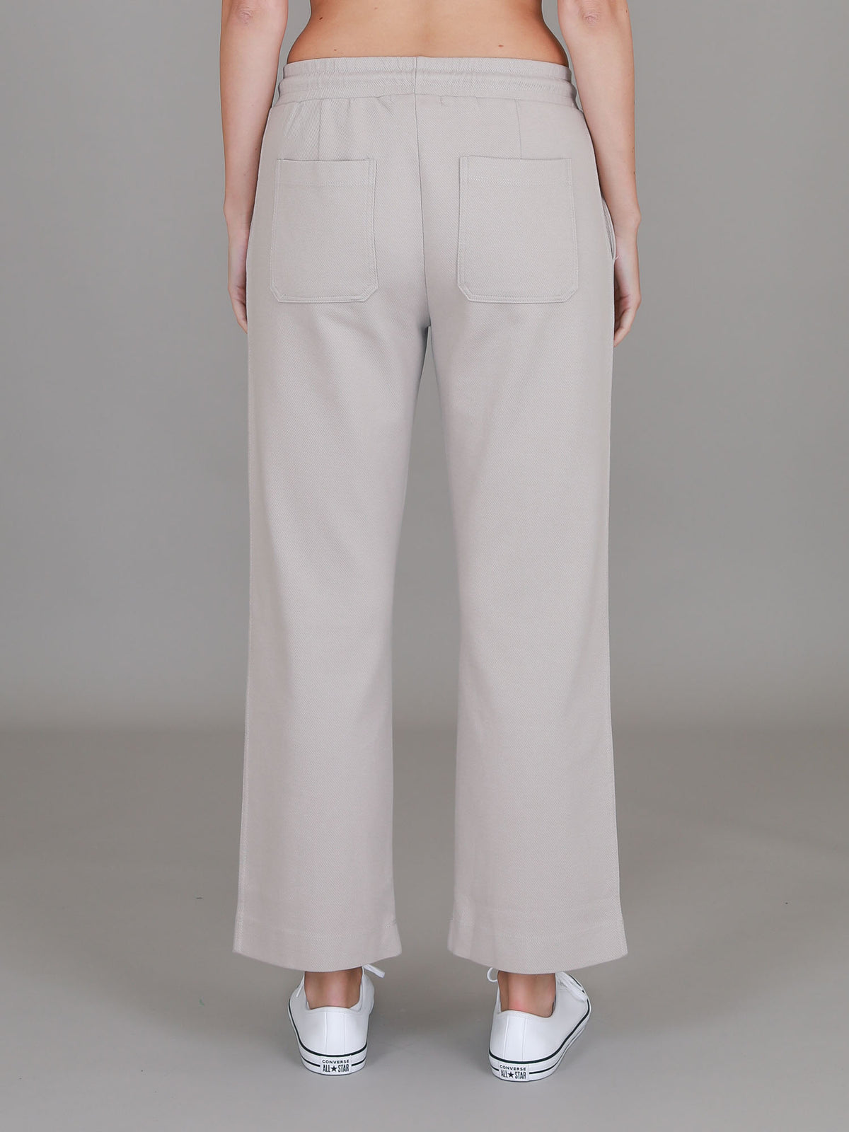 cream straight leg pants women