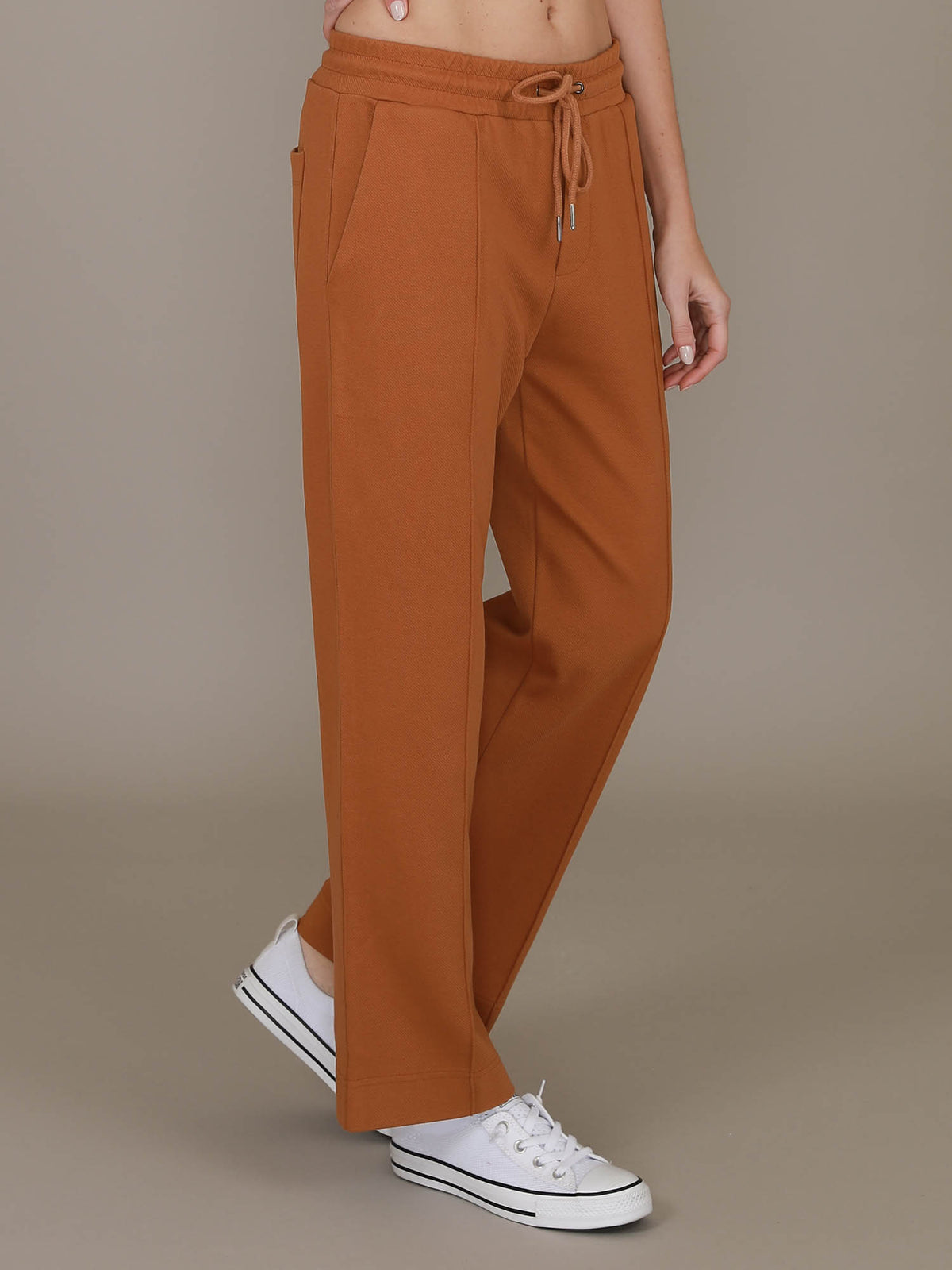 rust pants women
