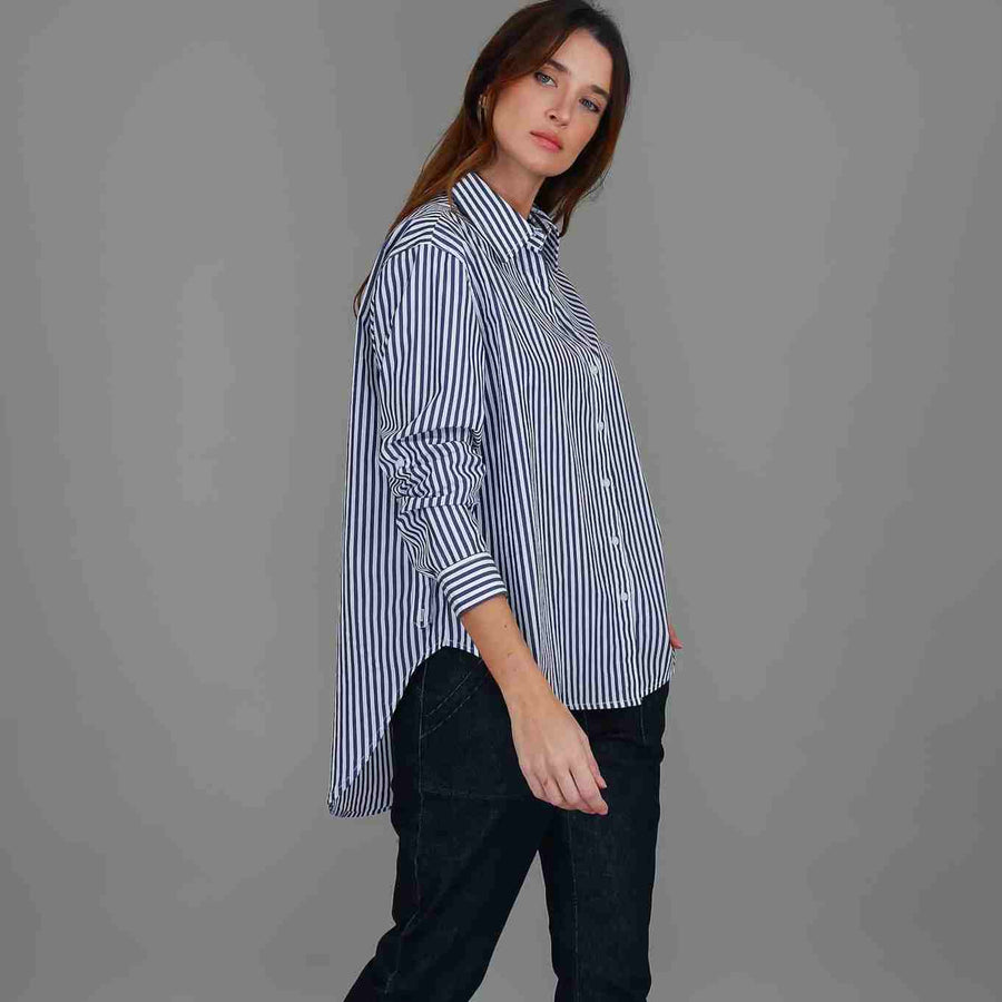 Croydon Stripe Shirt size guide