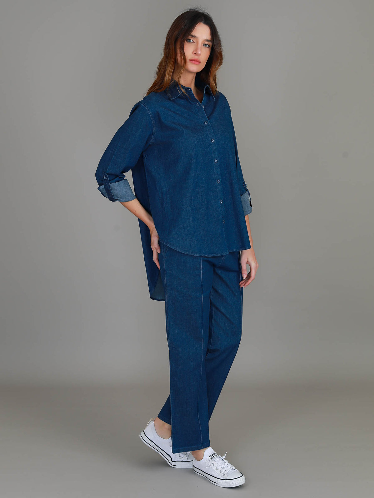 denim shirt women
