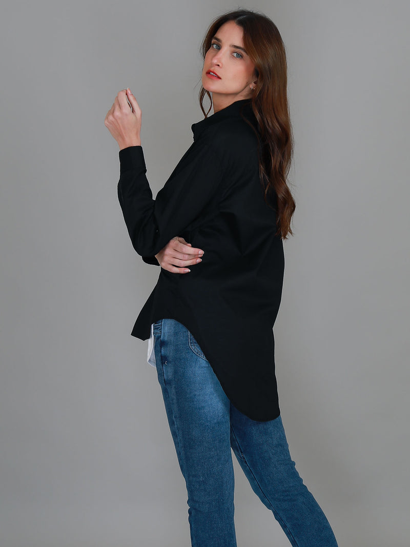 black button up shirt #color_black
