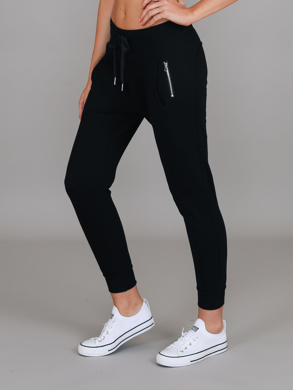 Byron | Women's Slim Fit Jogger Pants – Cotton French Terry