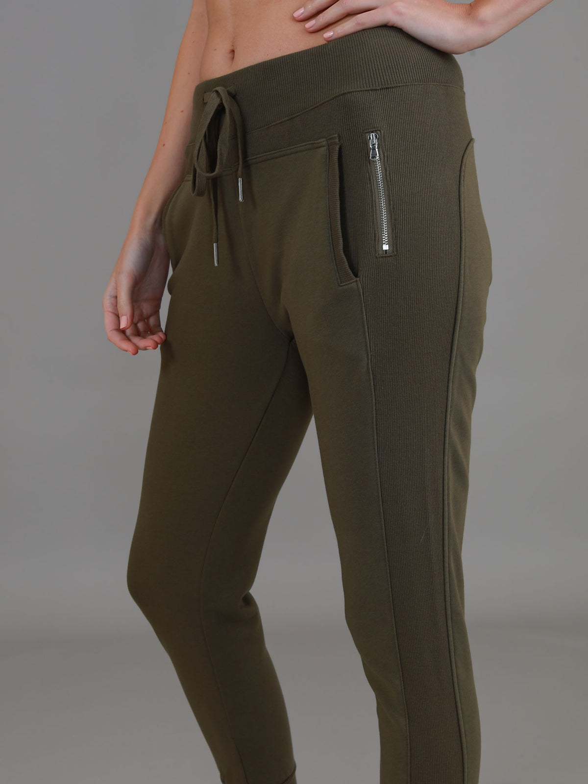 Byron | Women's Slim Fit Jogger Pants – Cotton French Terry