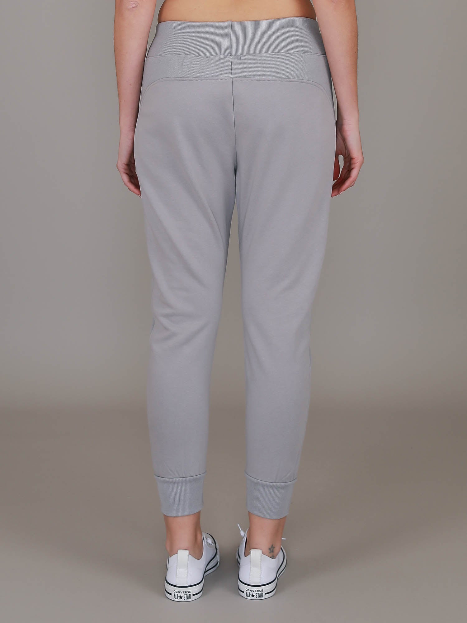 grey tapered joggers #color_cool grey