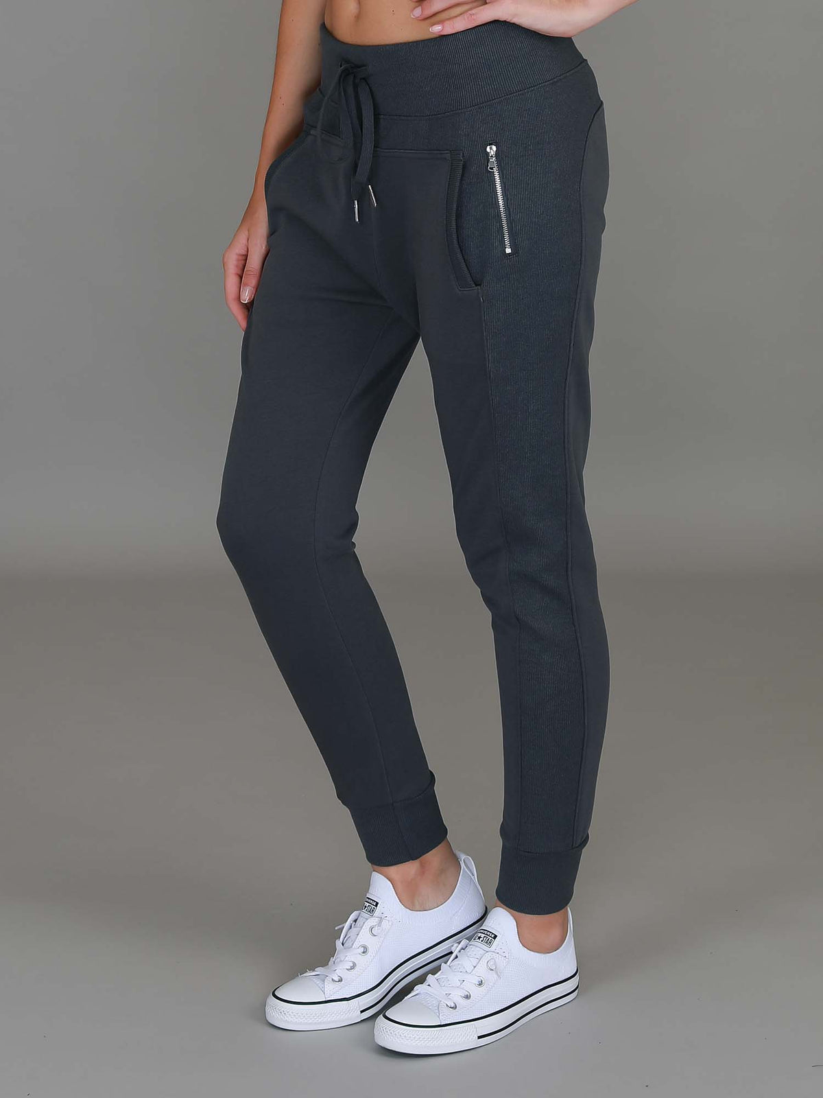 dark grey joggers women