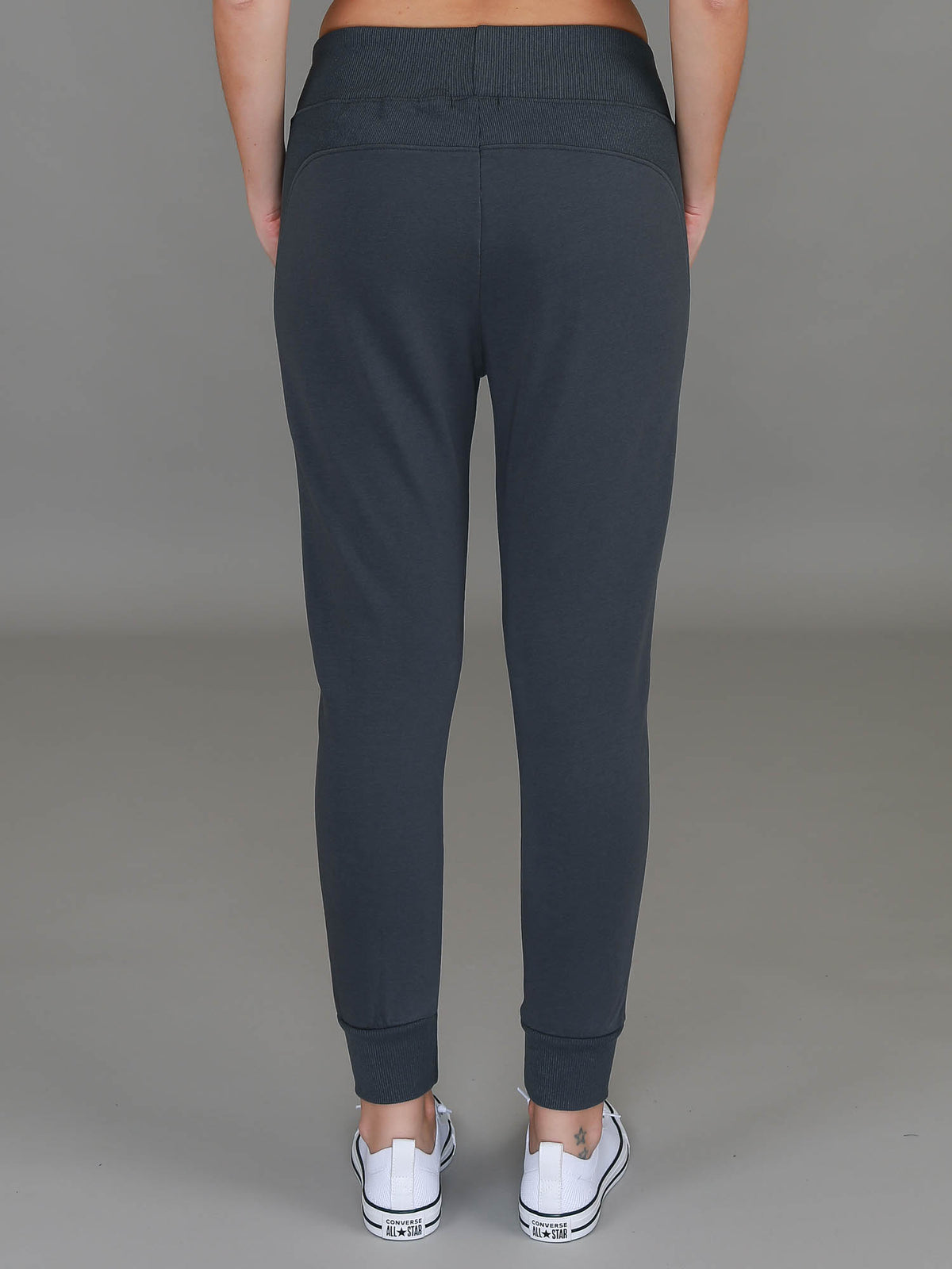 womens charcoal jogger pants