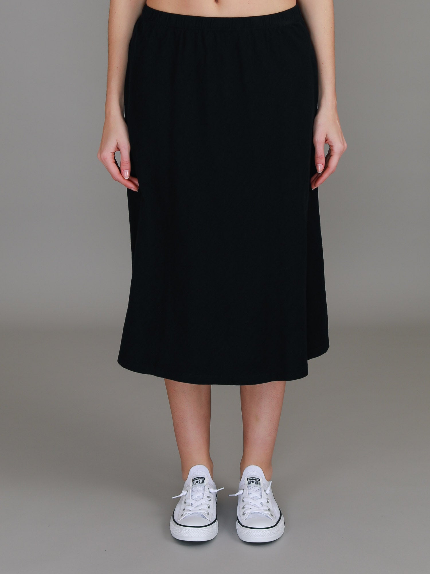 womens midi skirt #color_black