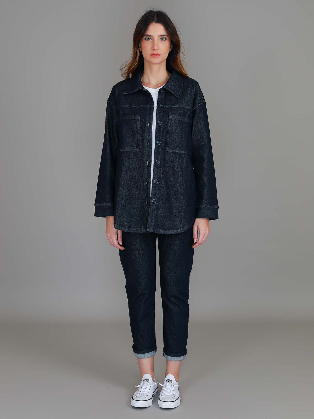 denim shirt jacket