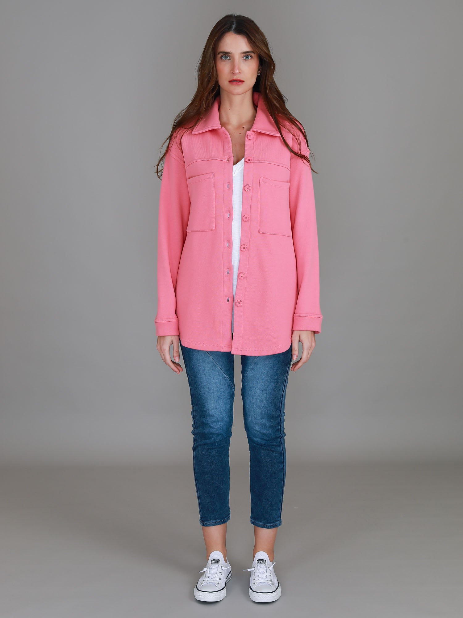 pink jacket women #color_vintage pink