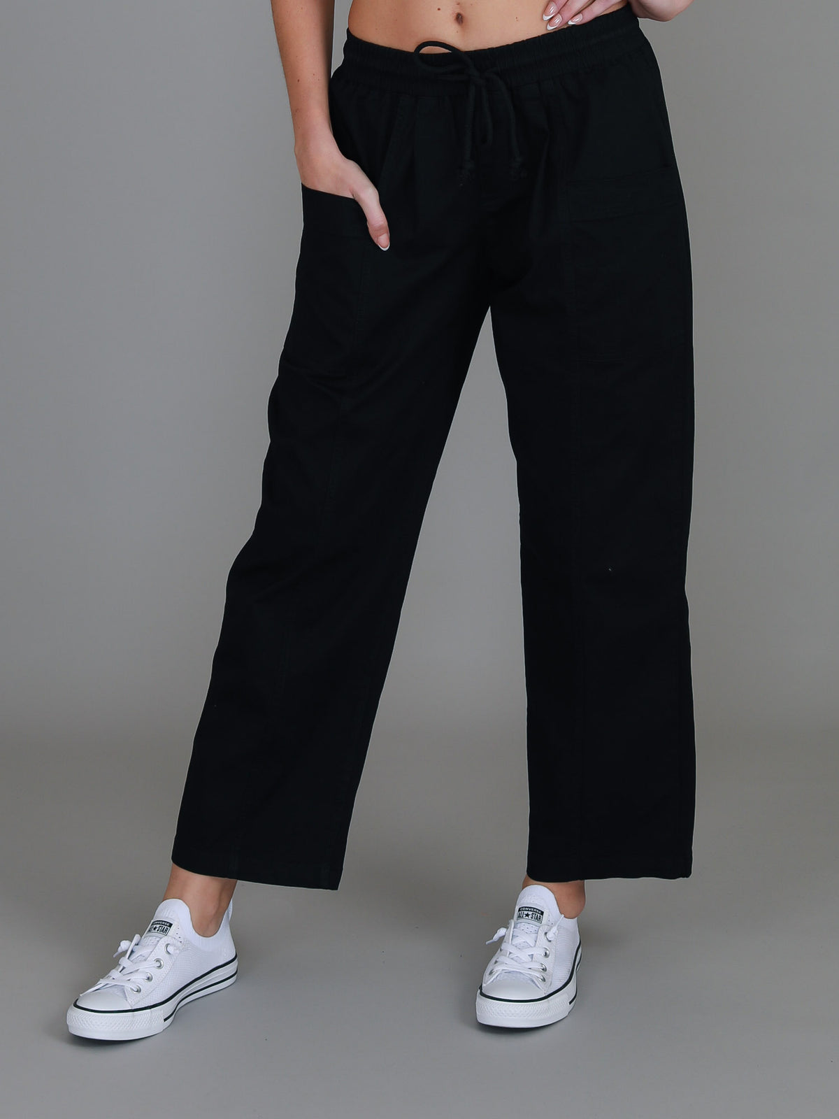 straight leg utility pants
