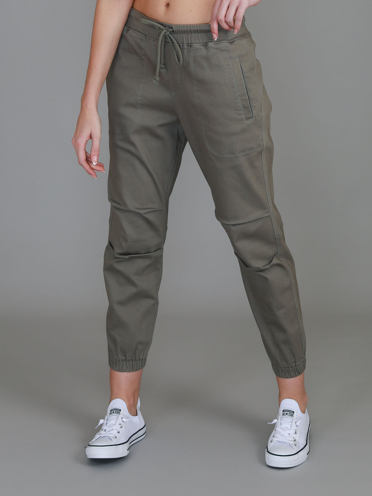 khaki chino pants women