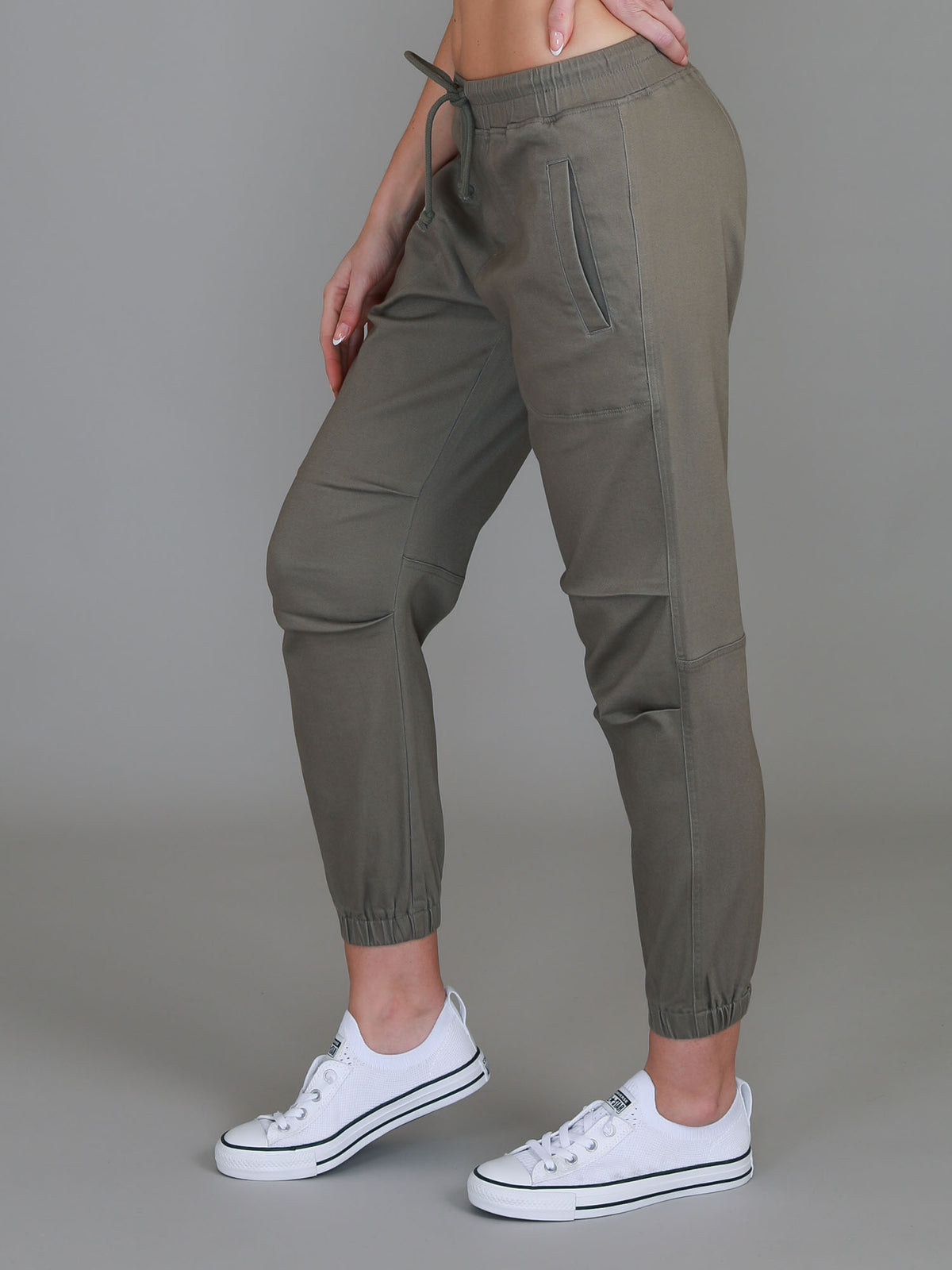 chino joggers women
