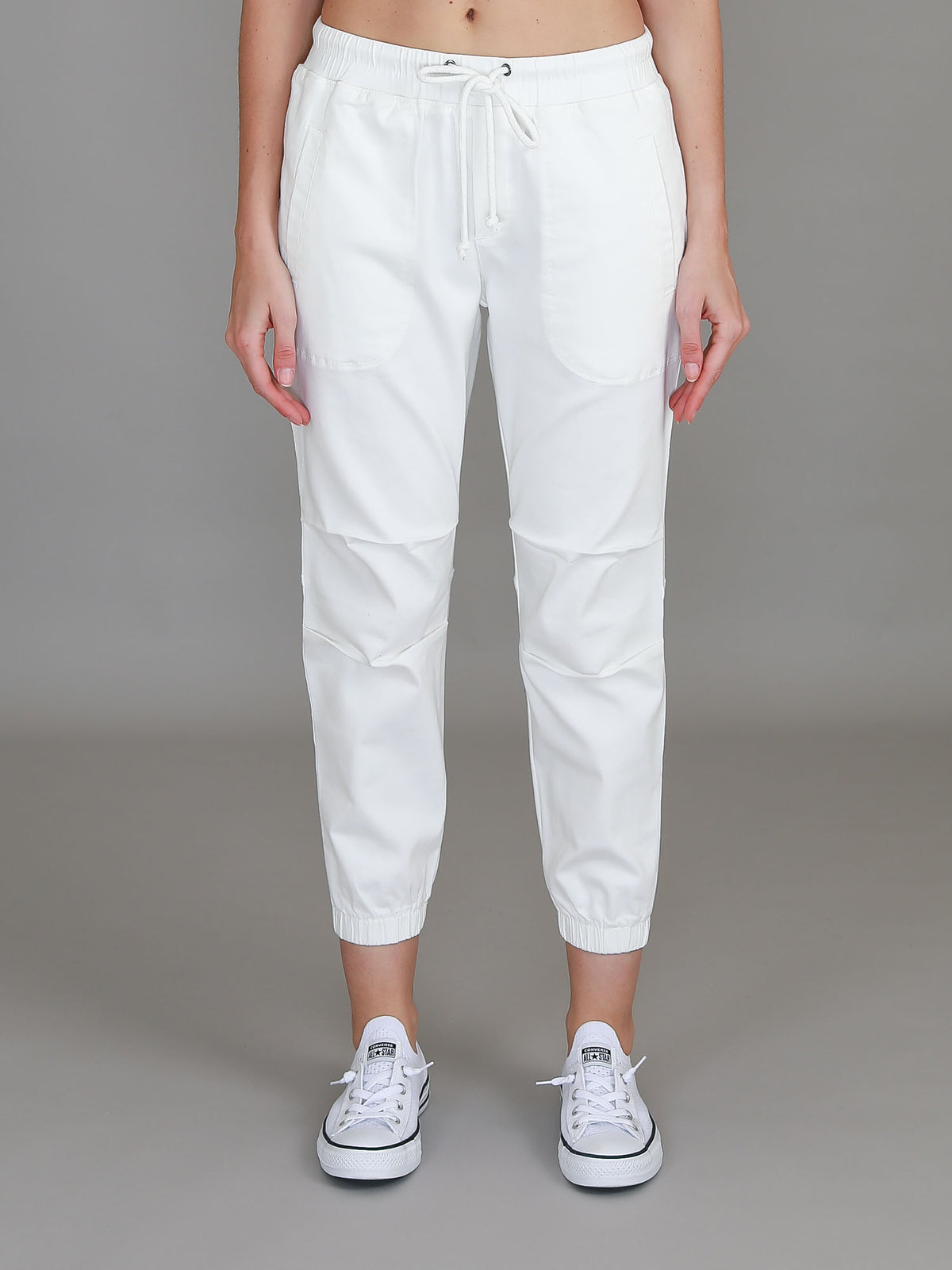 cream joggers women