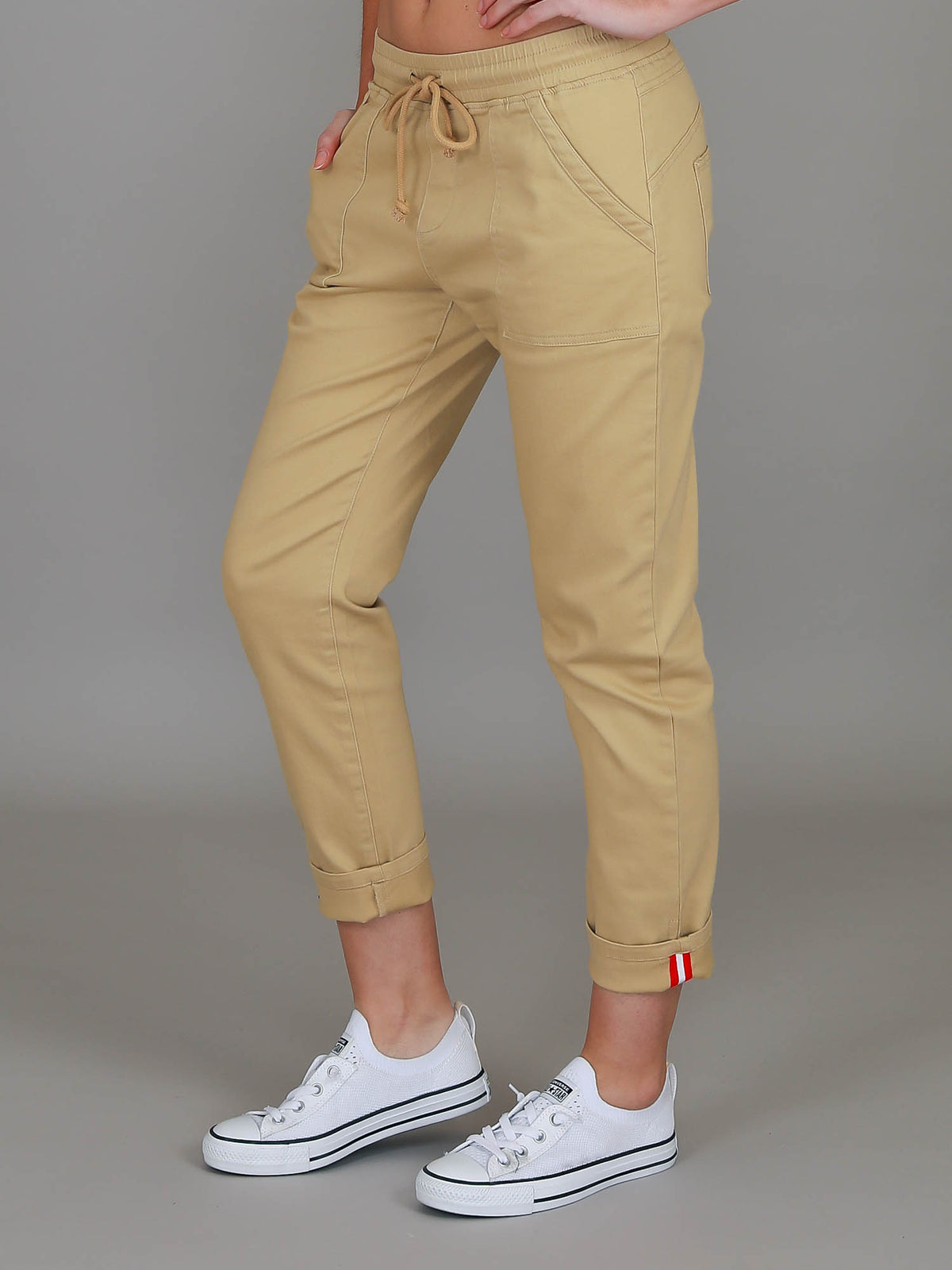 camel trousers