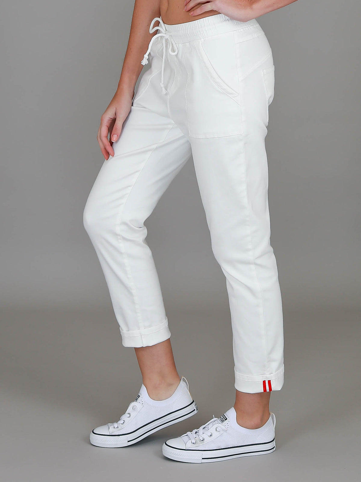 cream pants womens