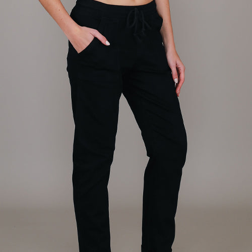 Byron +5cm | Women's Slim Fit Jogger Pants – Cotton French Terry size guide